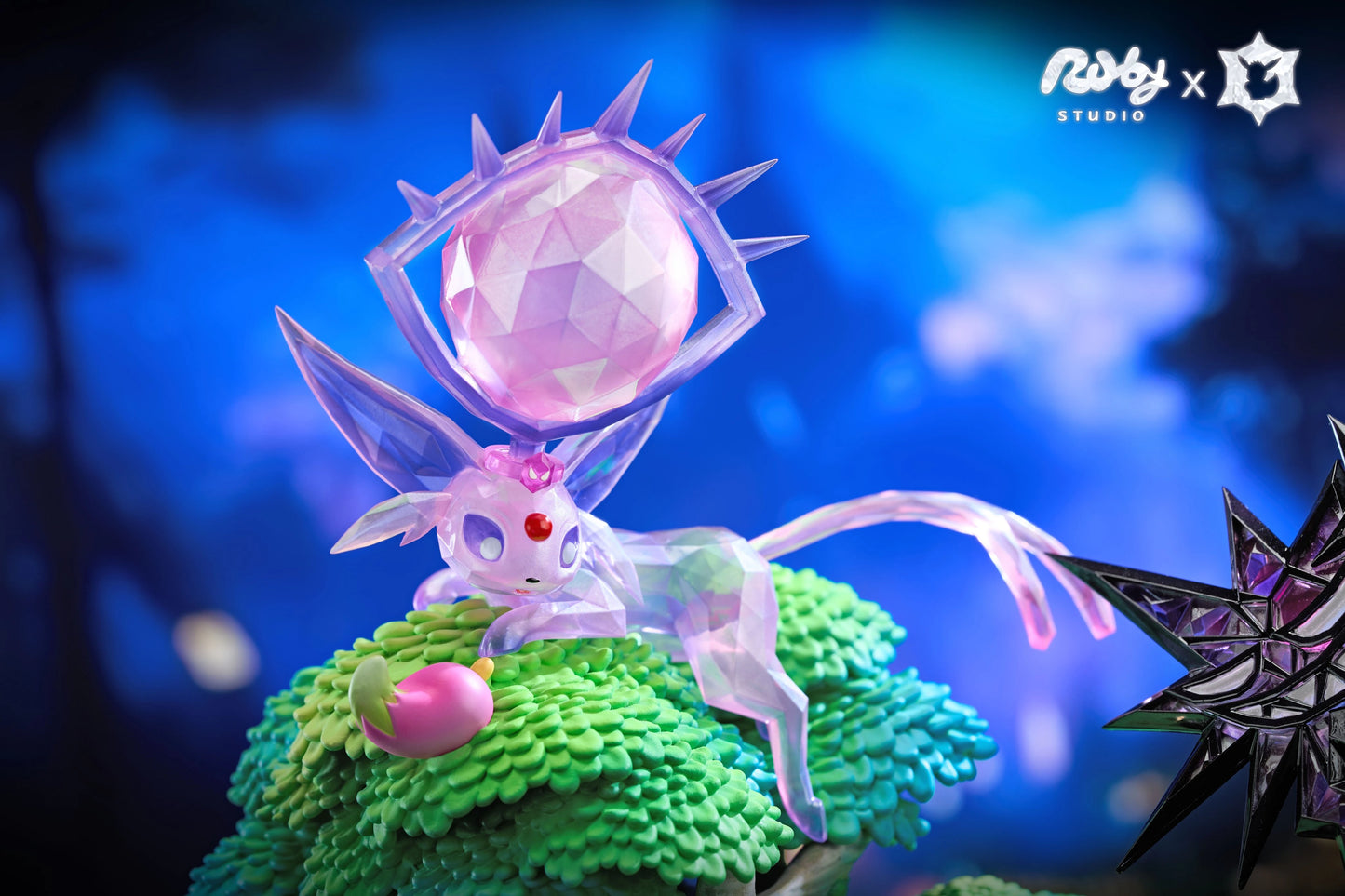 Preventa Resina Espeon & Umbreon Figura Pokemón Ruby Estudio