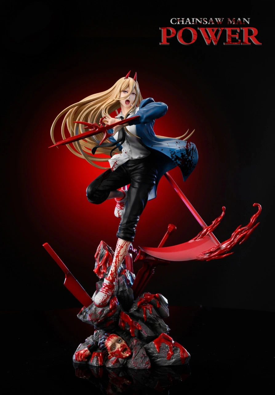 Preventa Resina Power Figura Chainsaw Man Surge Estudio