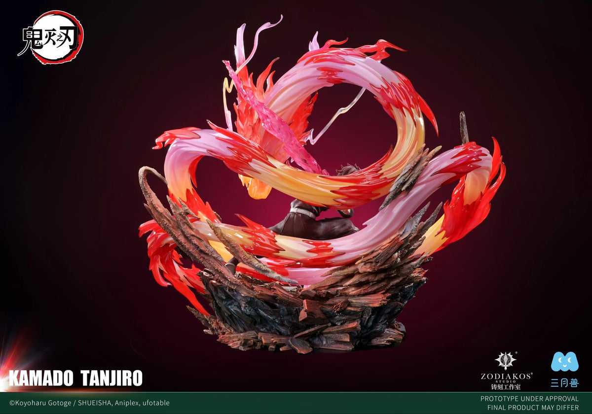 Preventa Resina Kamado Tanjiro  Figura Kimetsu No Yaiba 1/6 Zodiakos Estudio (Licencia)