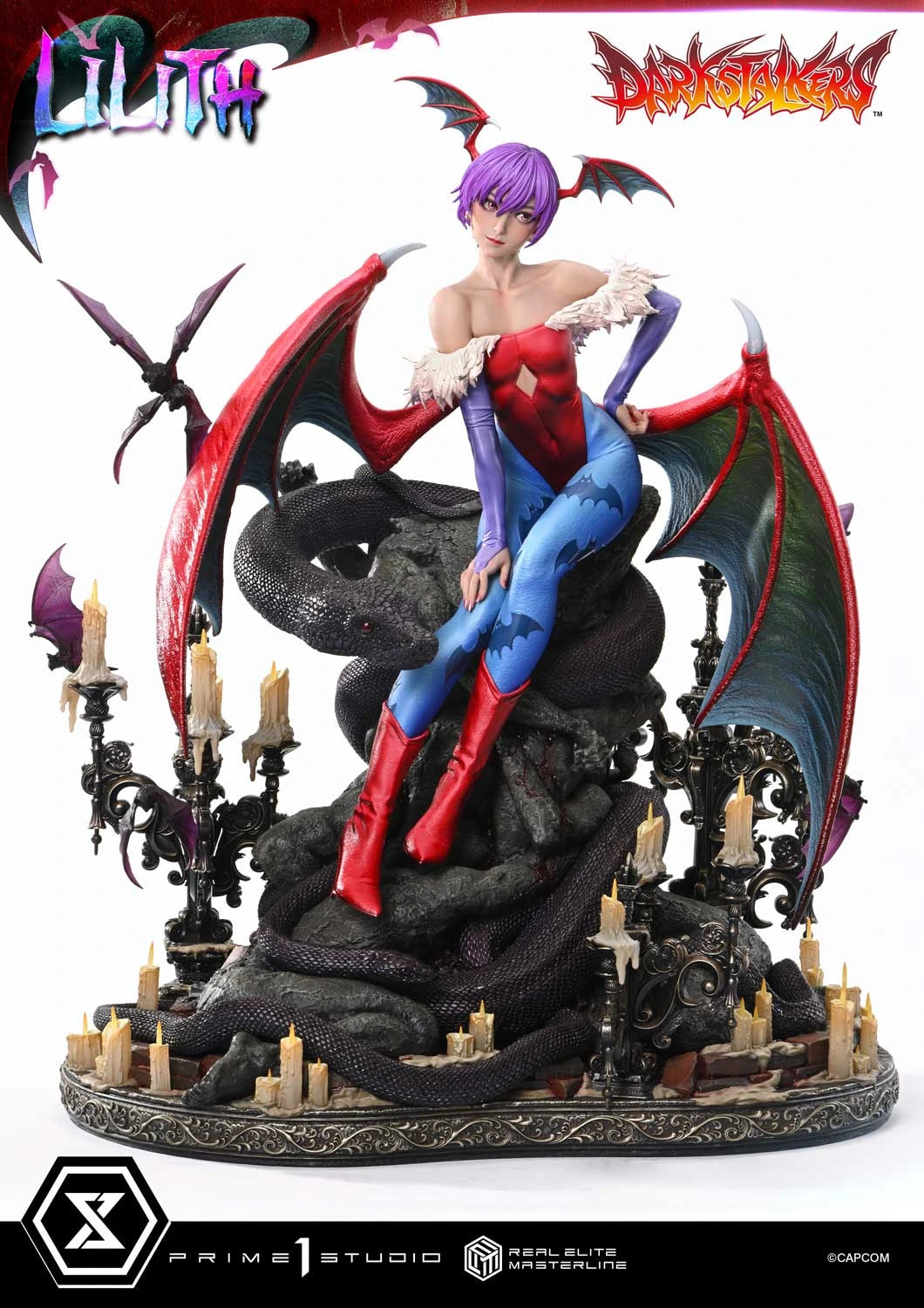 Preventa Resina Lilith  Figura Darkstalkers  Prime 1 (Licencia) Estudio