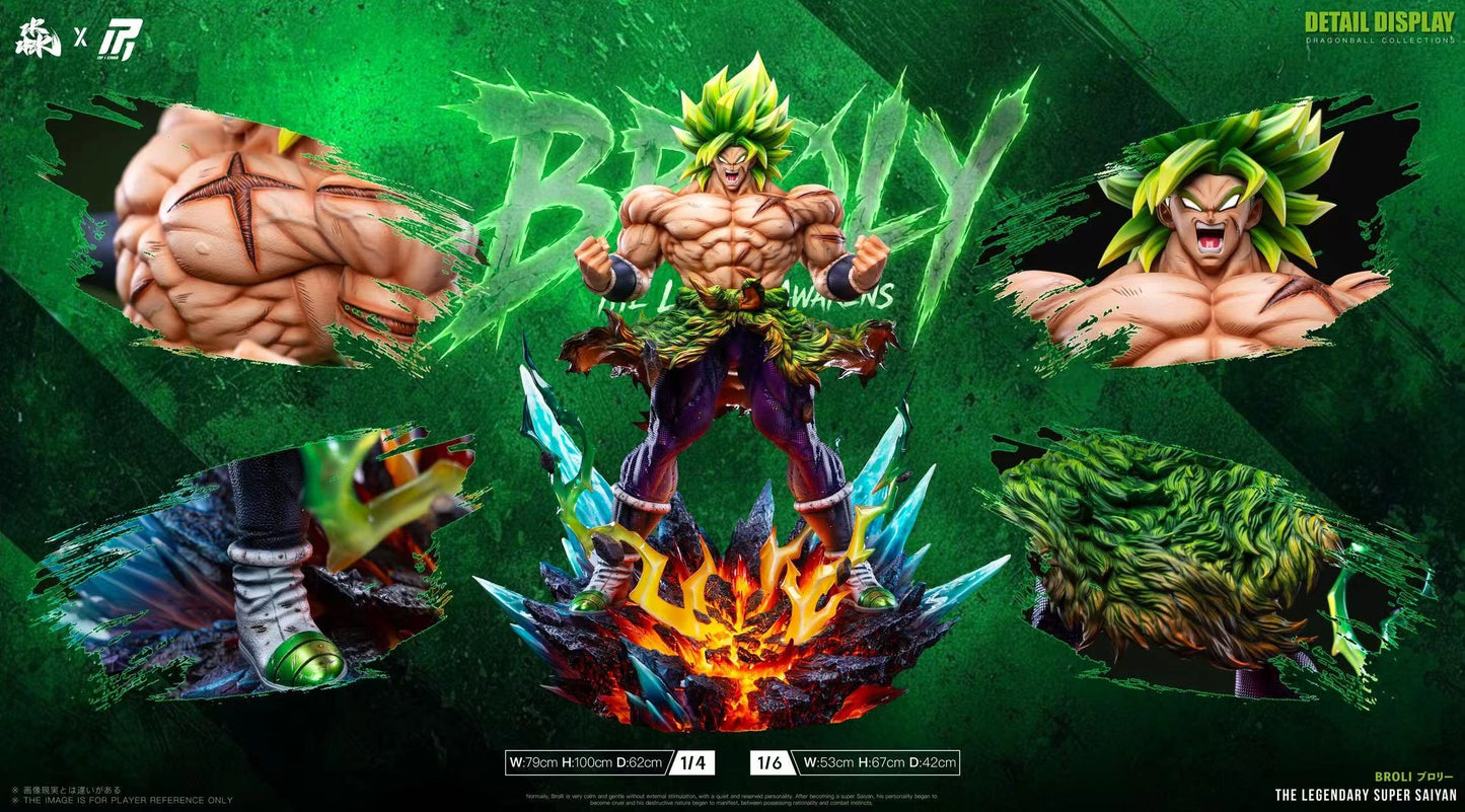 Preventa Resina Broly Figura Dragon Ball 1/6 Miao x TOP 1 Estudio
