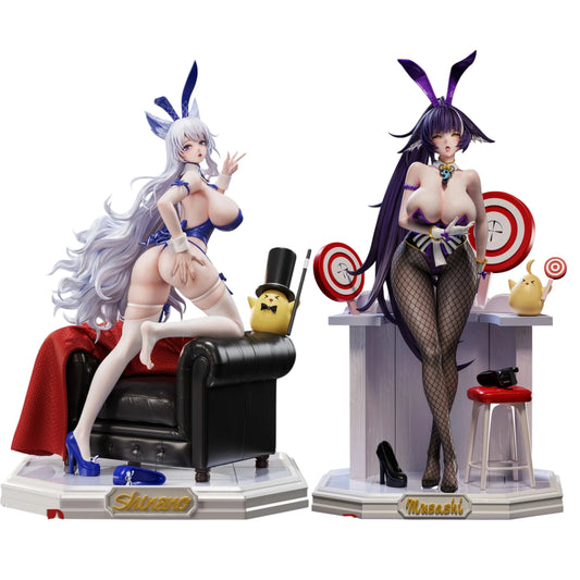 Preventa Resina Shinano & Musashi Figura Azur Lane Pineapple & Poko Poko Estudio