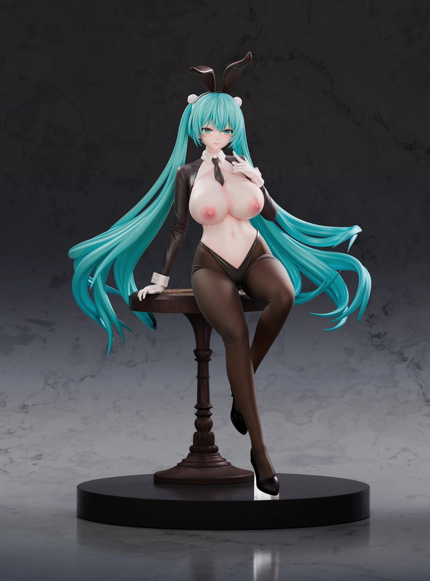 Preventa Resina Hatsume Miku Figura Vocaloid NTR Estudio