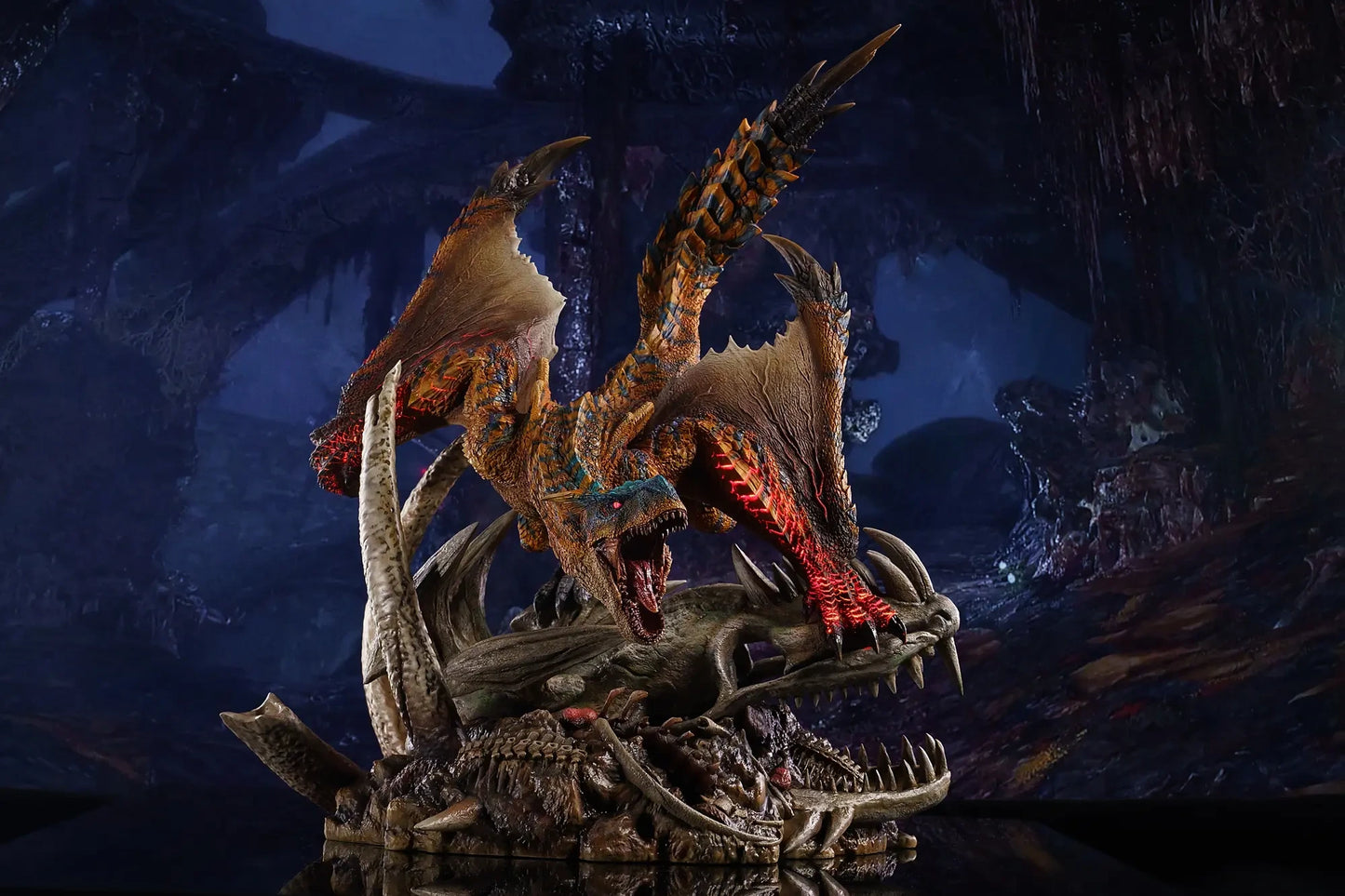 Preventa Resina Tigrex Figura Monster Hunter BlackFatalis Estudio