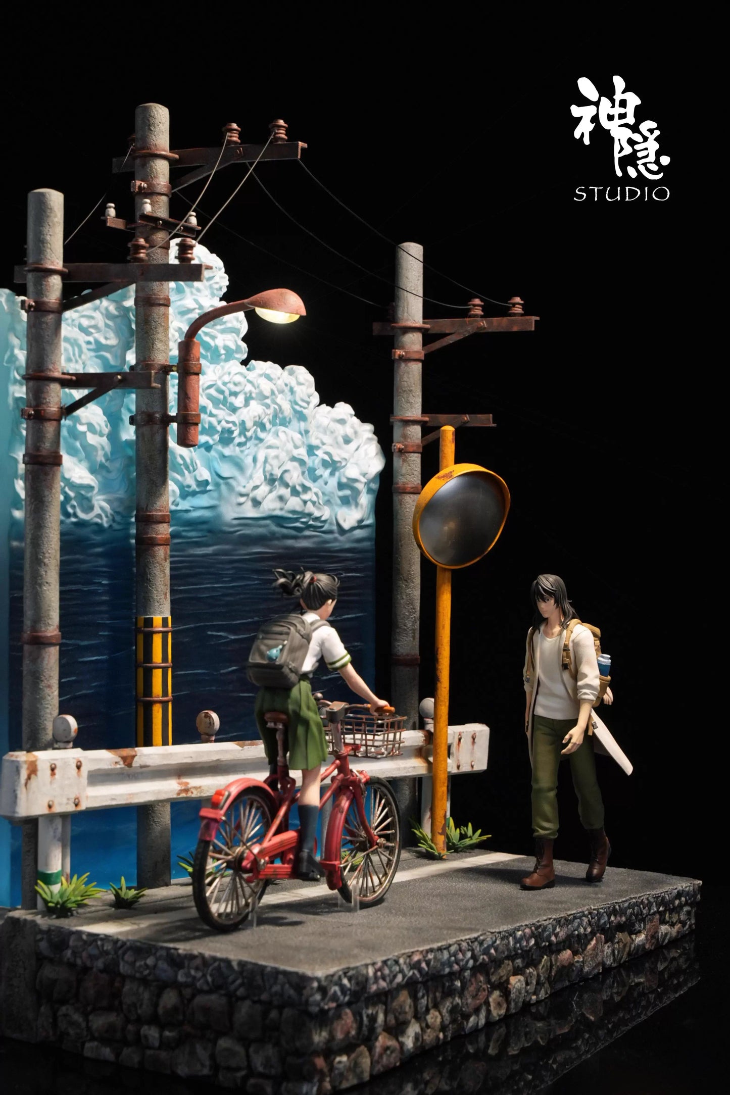 Preventa Resina Iwato Suzume & Souta Munakata Figura Suzume Shen Yin Estudio