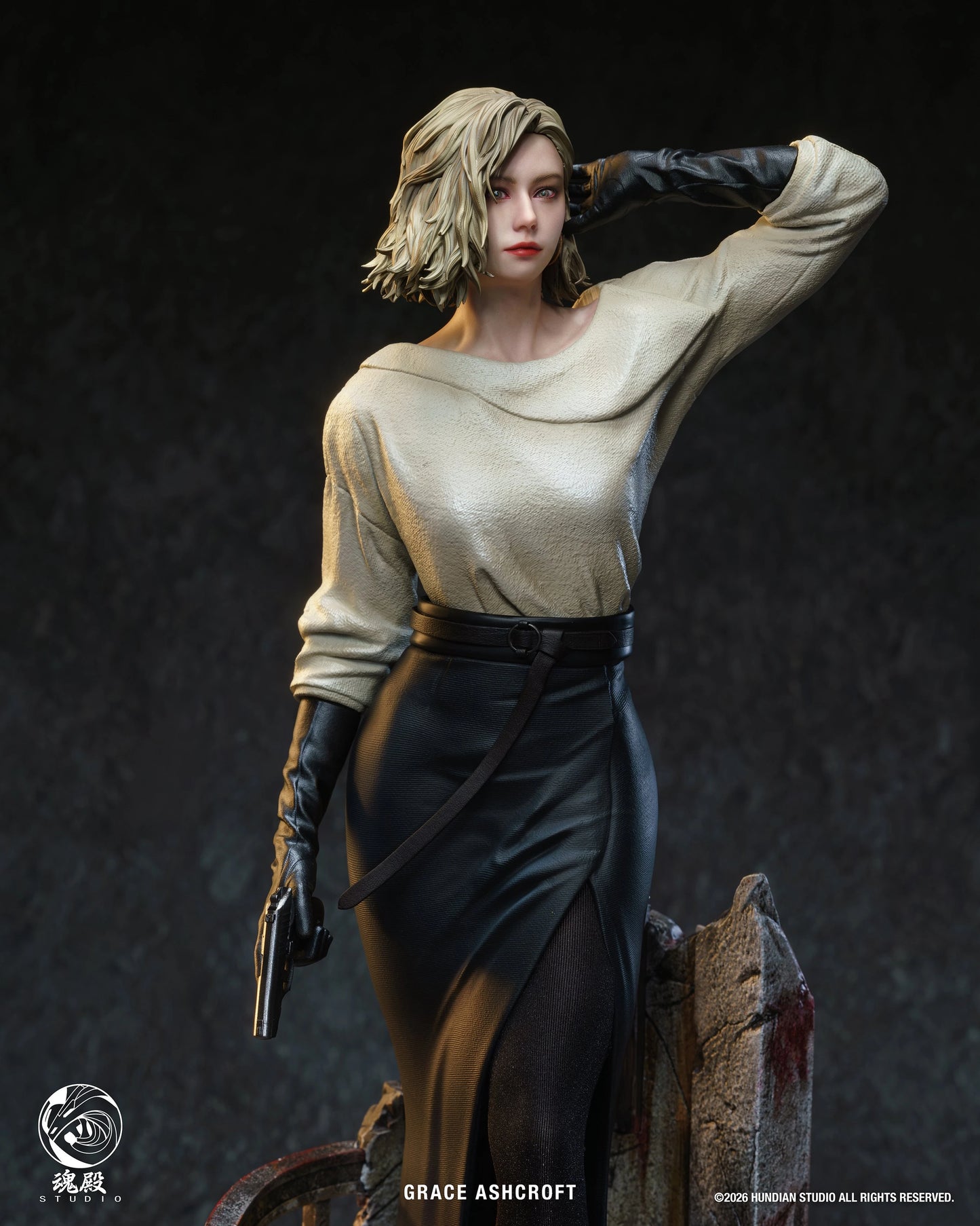Preventa Resina Grace Ashcroft Figura Resident Evil Requiem HunDian Estudio