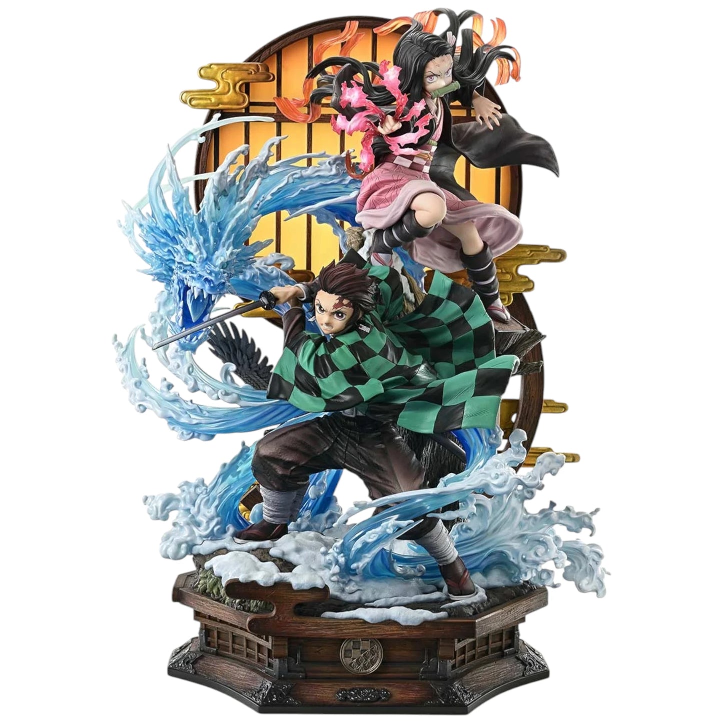 Preventa Resina Kadado Tanjiro & Kamado Nezuko Figura Demon Slayer Prime 1 (Licencia) Estudio
