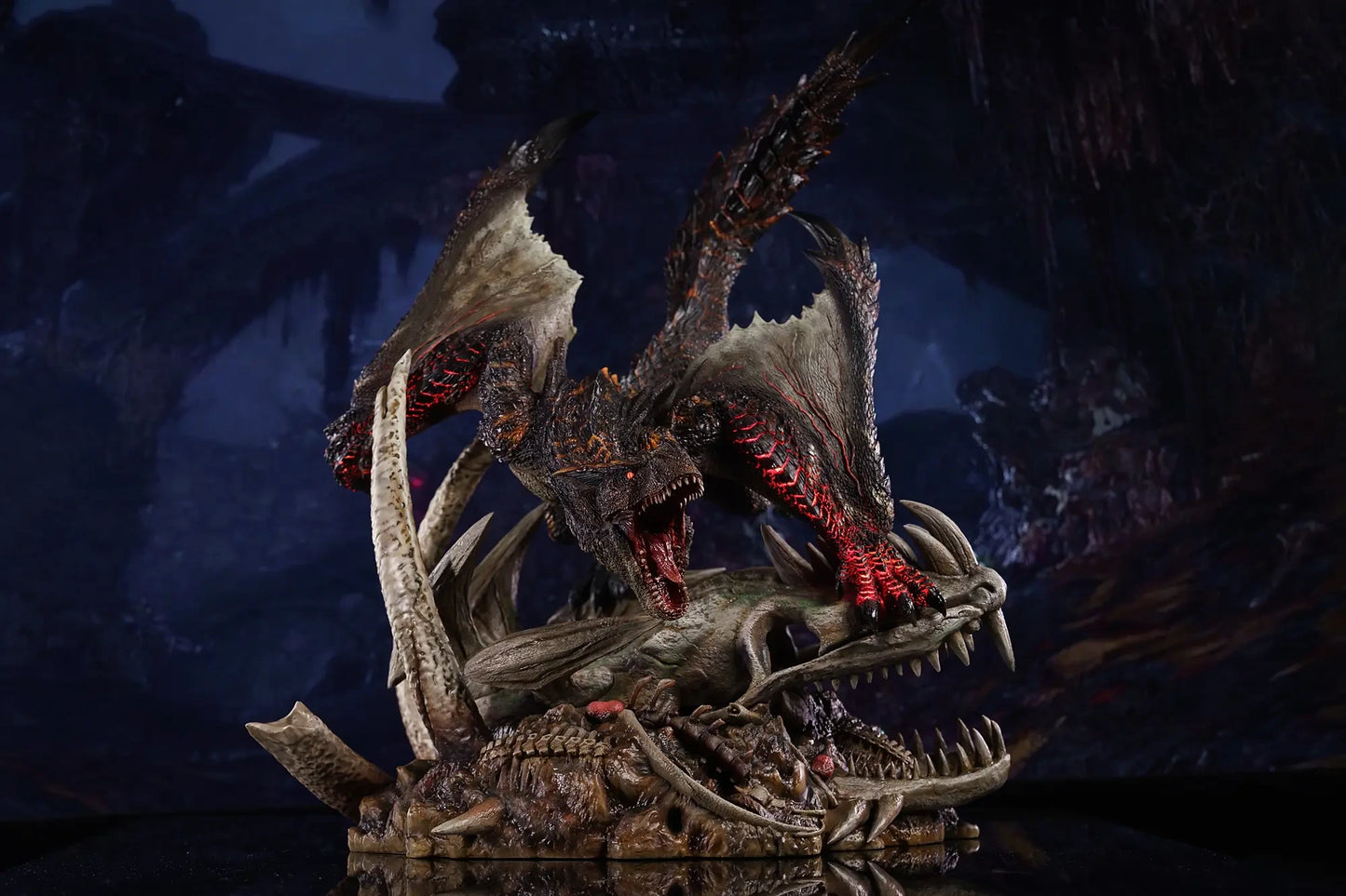 Preventa Resina Tigrex Figura Monster Hunter BlackFatalis Estudio