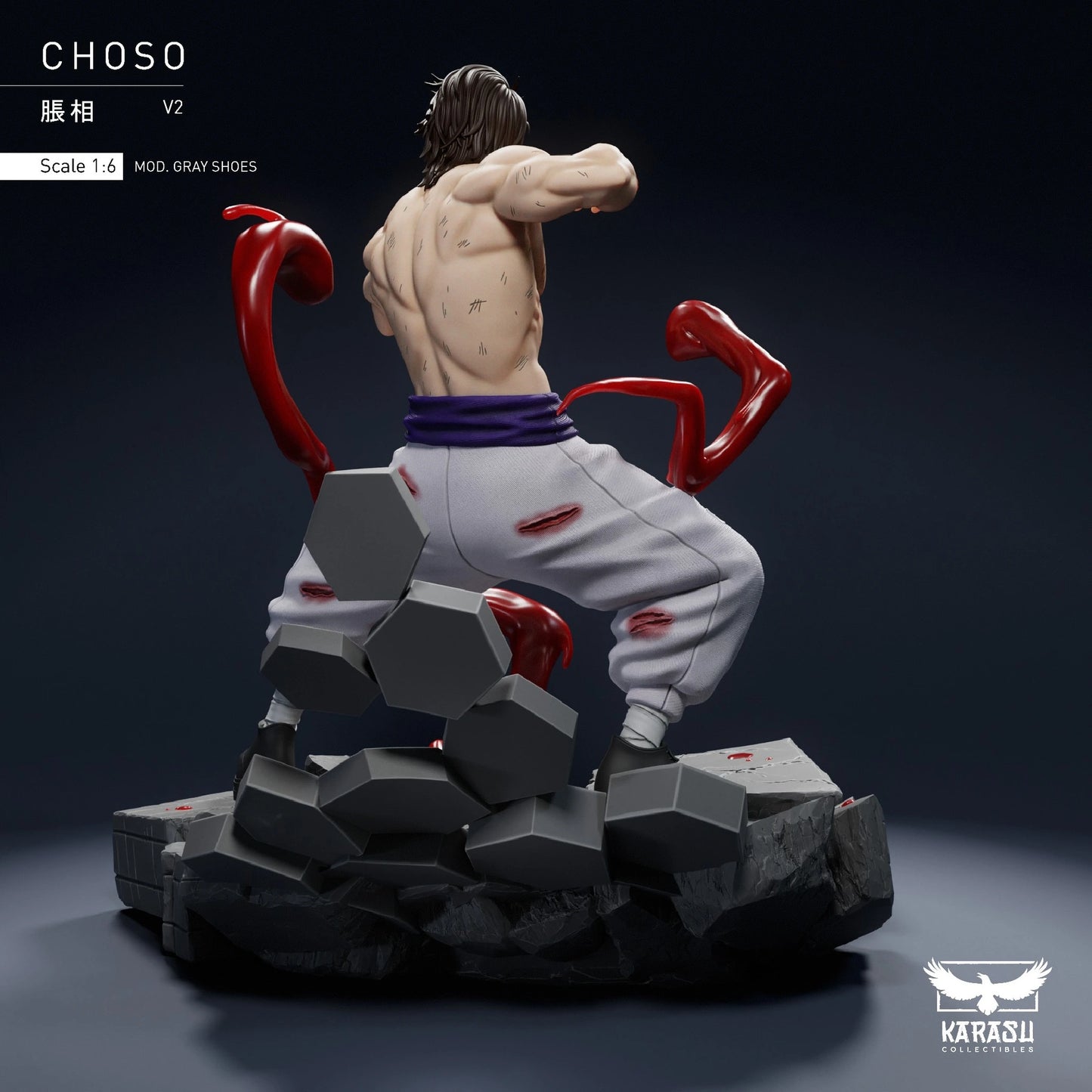 Preventa Resina Choso Kamo Figura Jujutsu Kaisen Karasu Collectibles Estudio