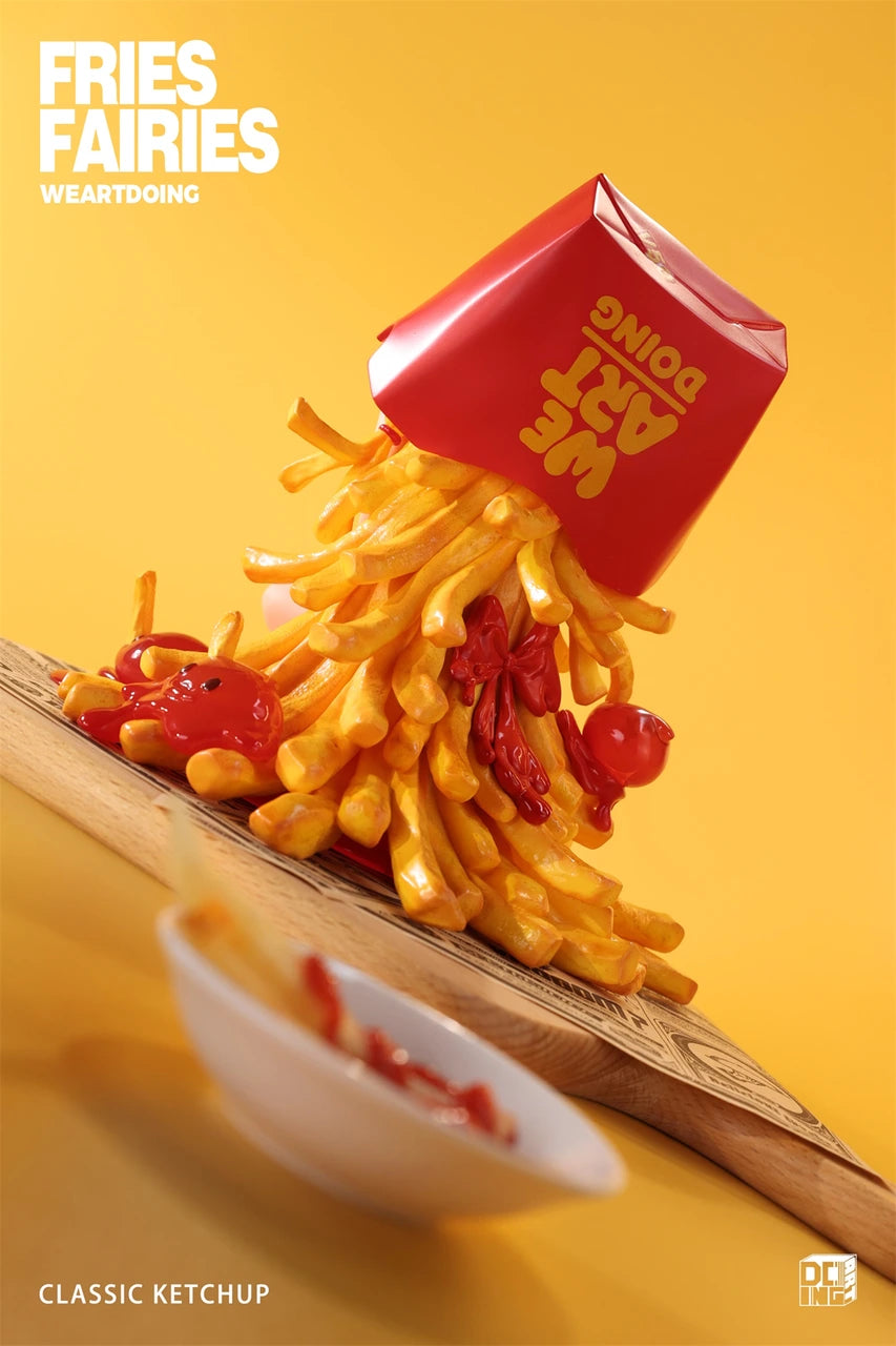 Preventa Resina Fries Fairies Figura Original Series WeArtDoing Estudio