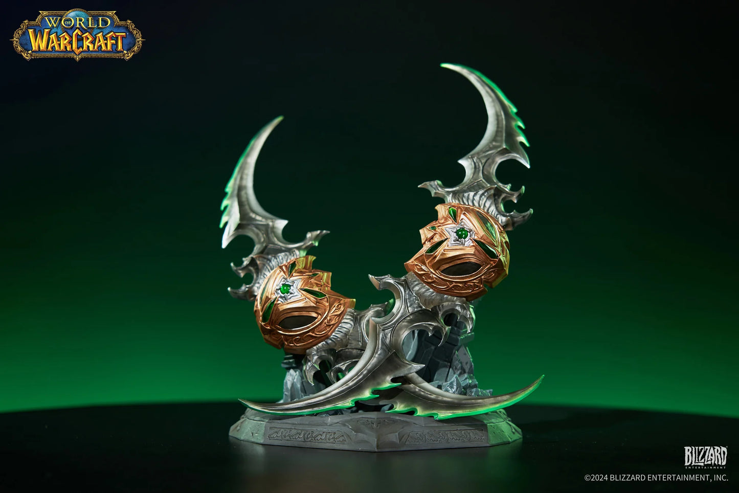 Preventa Resina Warglaives of Azzinoth Figura World of Warcraft Hex Collectibles (Licencia) Estudio