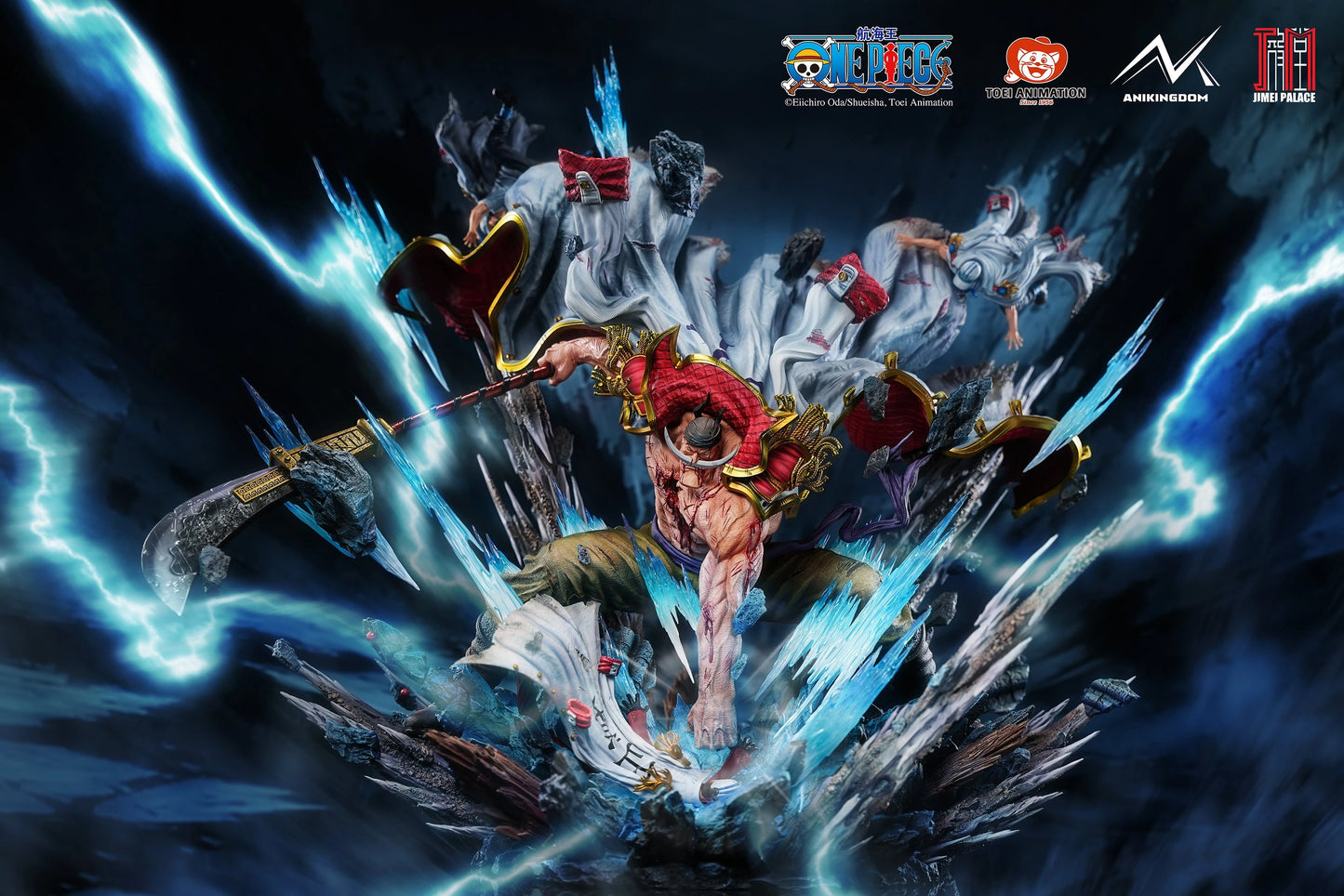 "Preventa Resina Edward Newgate ""Barblanca""   Figura One Piece Jimei Palace & ANIKINGDOM (Licencia) Estudio"