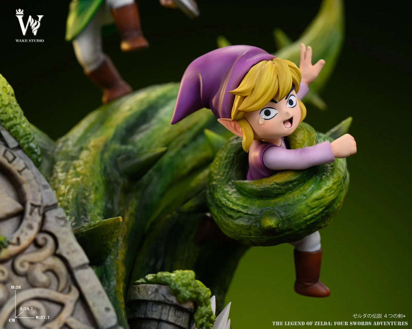 "Preventa Resina Link Figura The Legend of Zelda: Four Swords Adventures  Wake  Estudio"