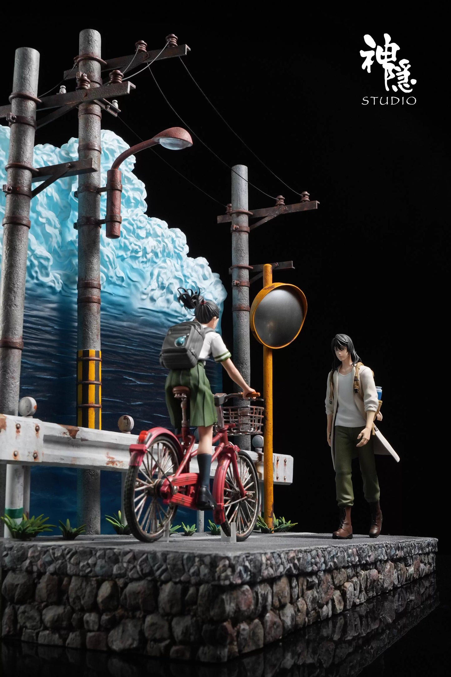 Preventa Resina Iwato Suzume & Souta Munakata Figura Suzume Shen Yin Estudio