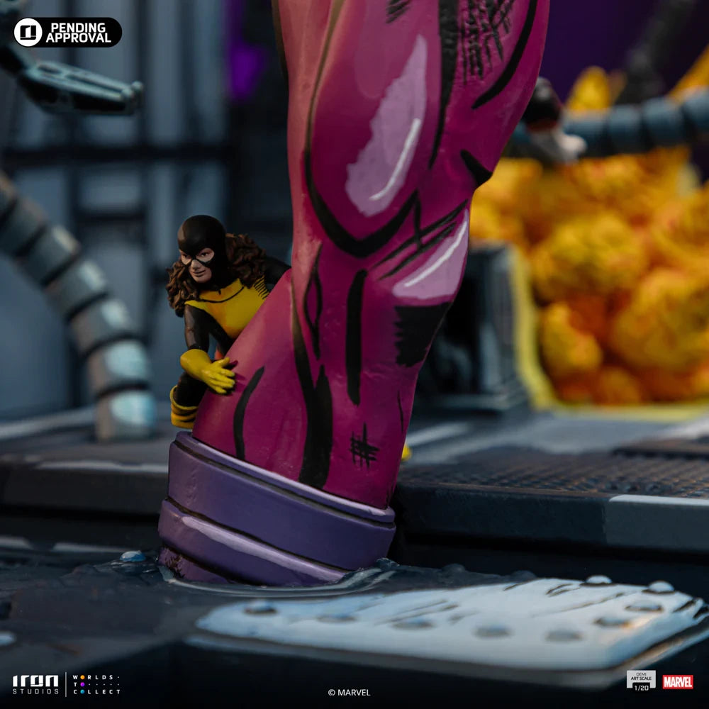 Preventa Resina X-Men vs Centinela Figura Marvel Iron (Licencia) Estudio