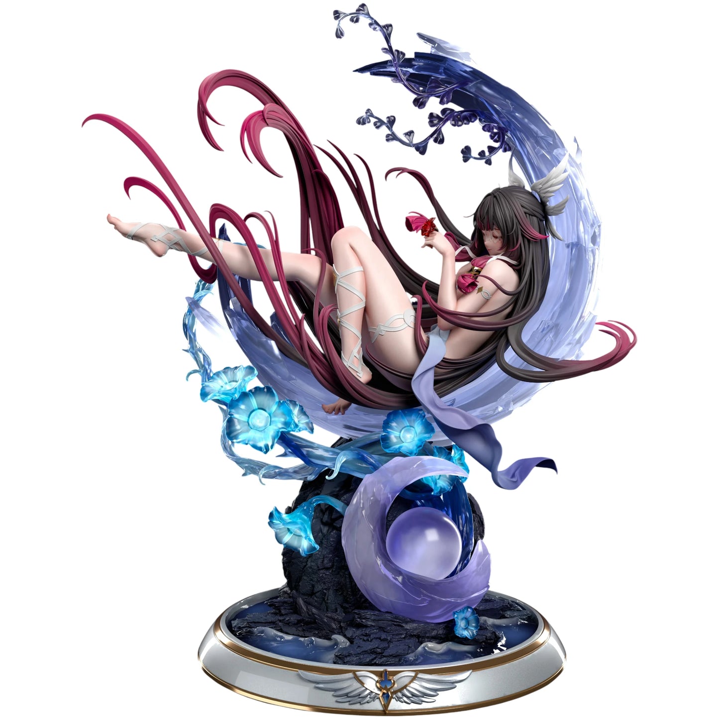 Preventa Resina Columbina Hyposelenia Figura Genshin Impact Halo Estudio