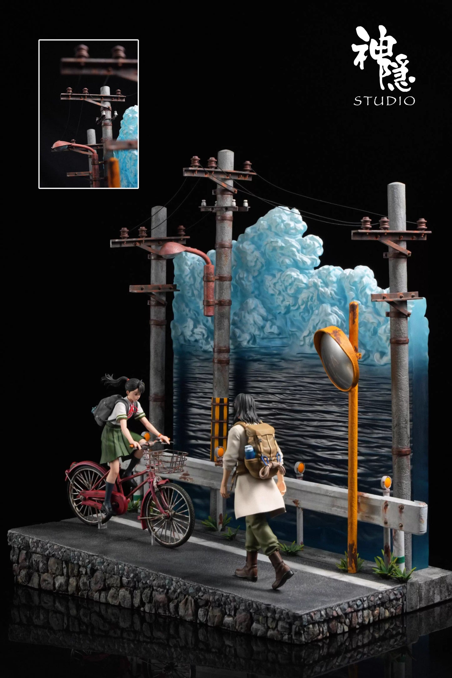 Preventa Resina Iwato Suzume & Souta Munakata Figura Suzume Shen Yin Estudio