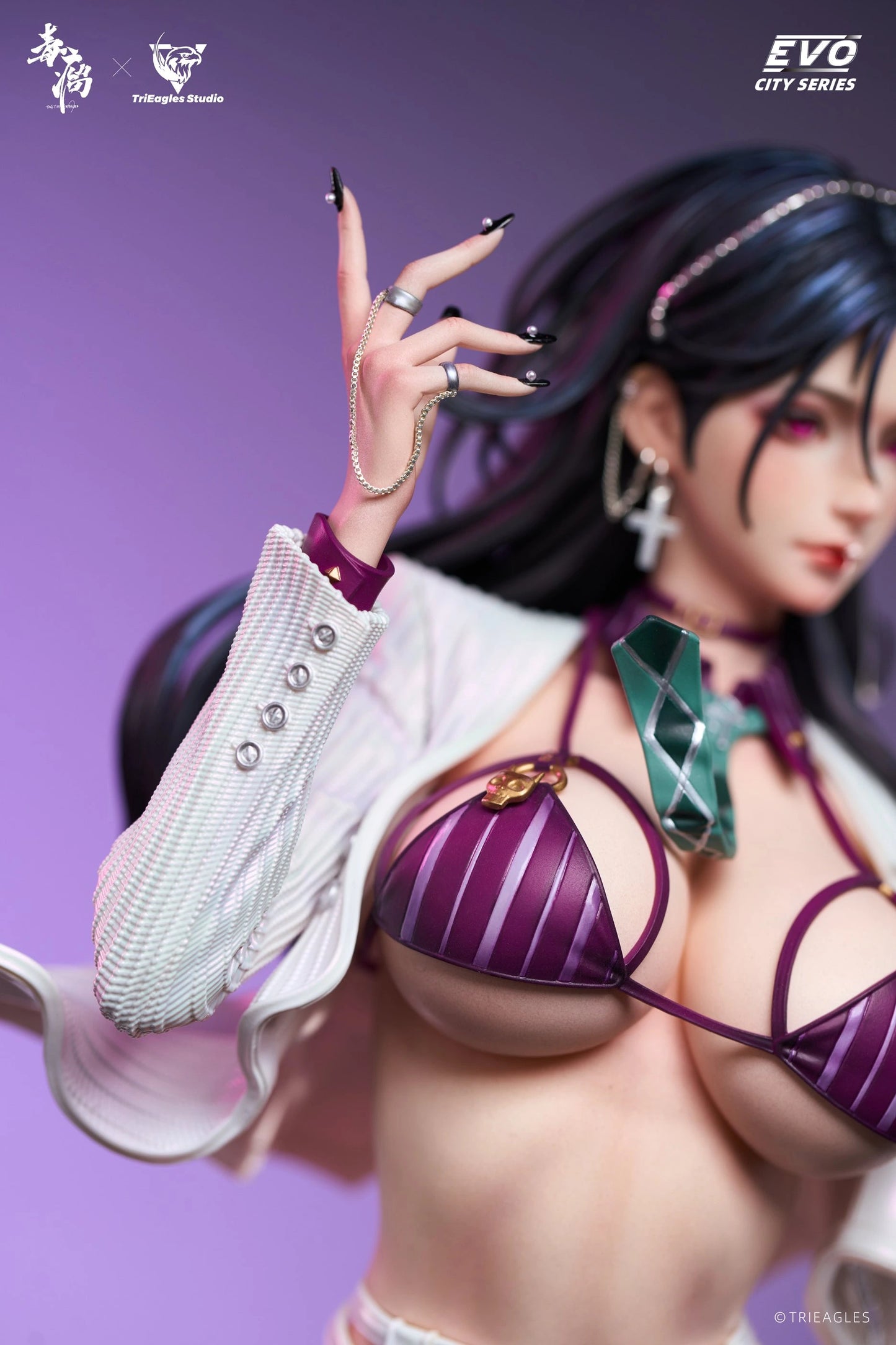 Preventa Resina Suit Thug Figura Original Series Trieagles (Licencia) Estudio