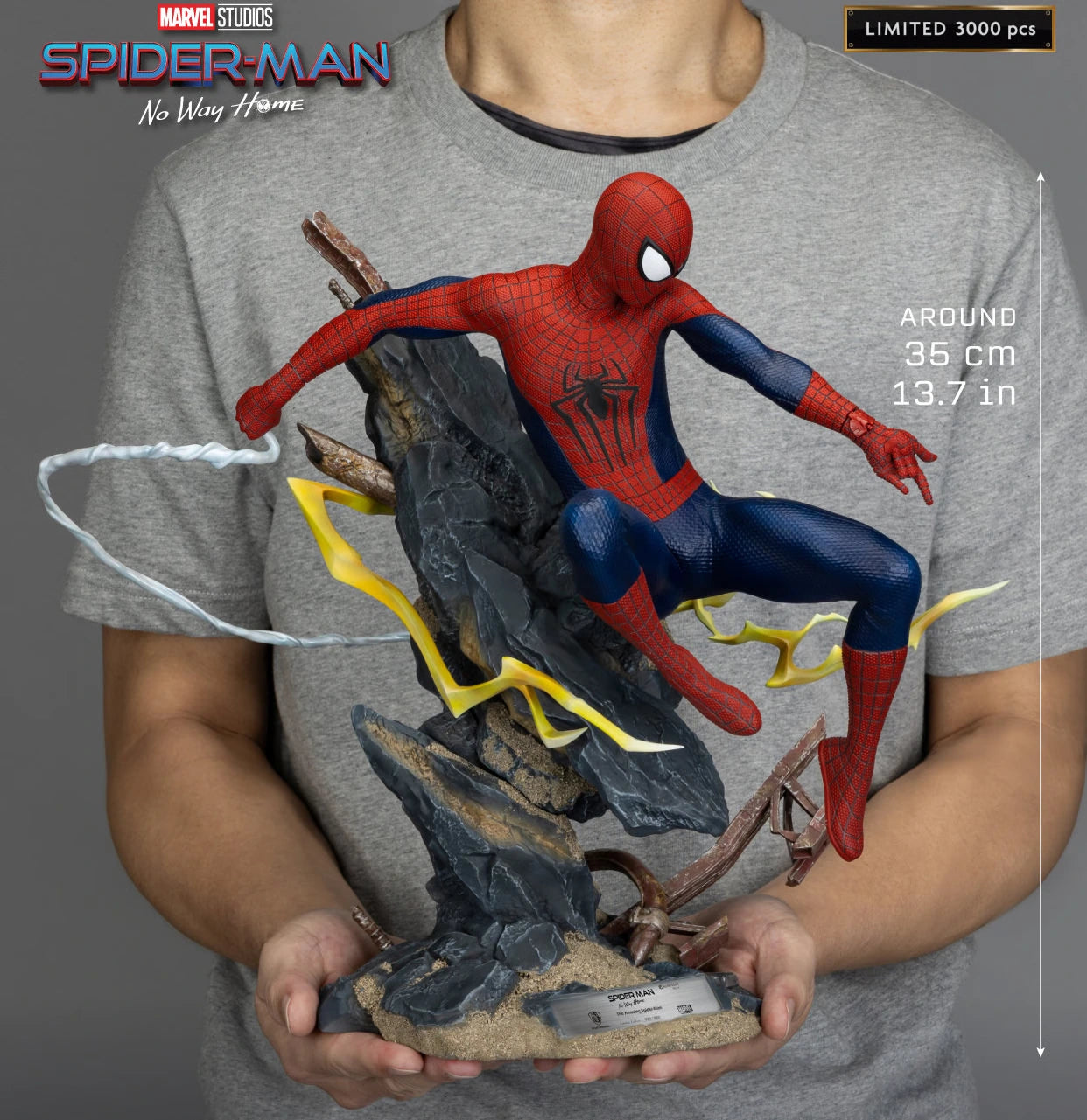 Preventa Resina Andrew Garfield Figura Spider-Man: sin camino a casa  Beast Kingdom (Licencia) Estudio