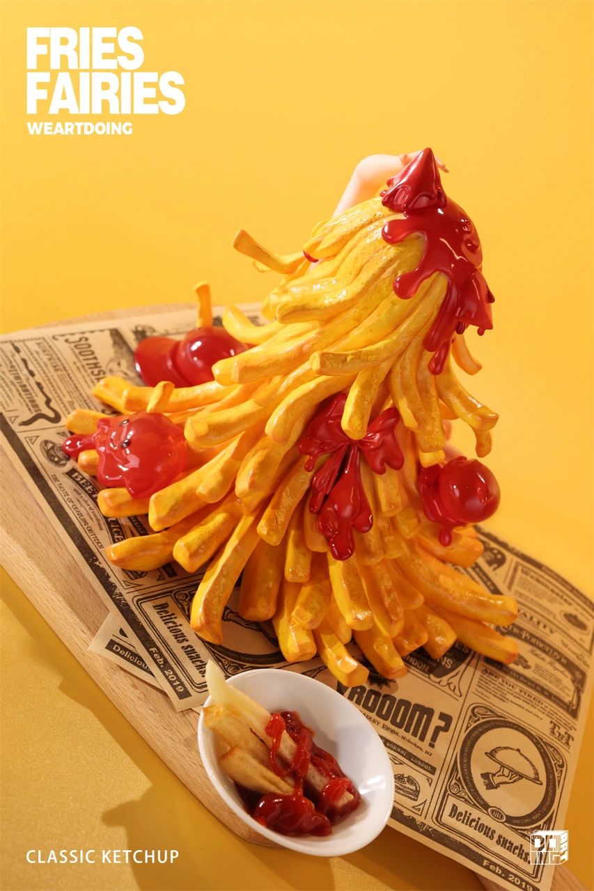 Preventa Resina Fries Fairies Figura Original Series WeArtDoing Estudio
