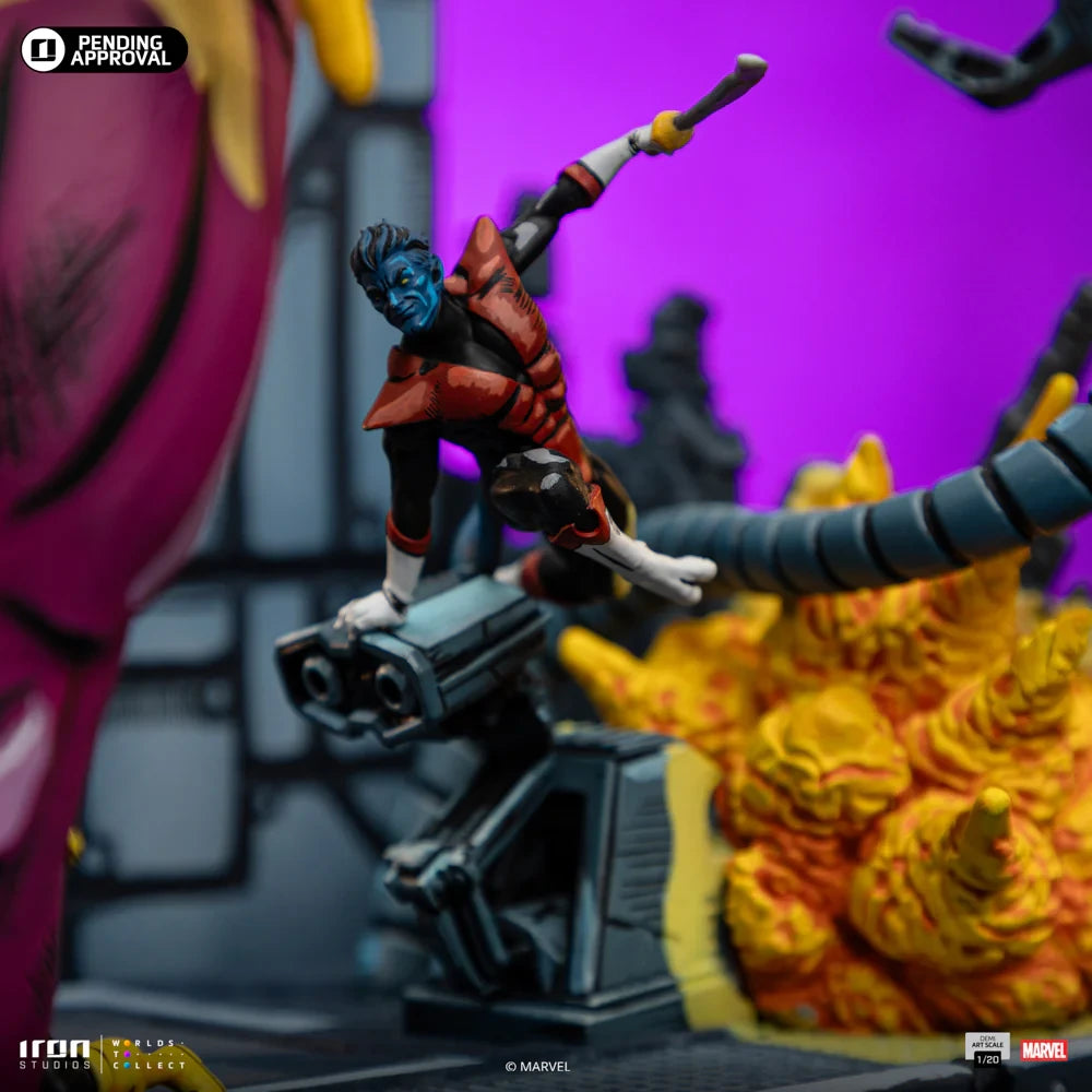 Preventa Resina X-Men vs Centinela Figura Marvel Iron (Licencia) Estudio