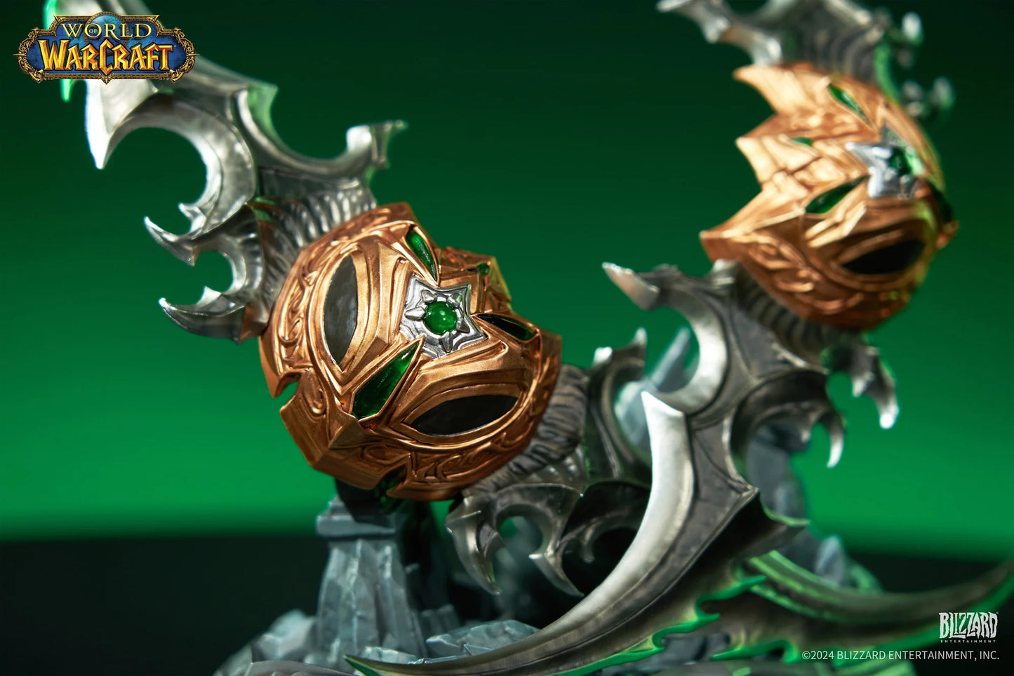 Preventa Resina Warglaives of Azzinoth Figura World of Warcraft Hex Collectibles (Licencia) Estudio