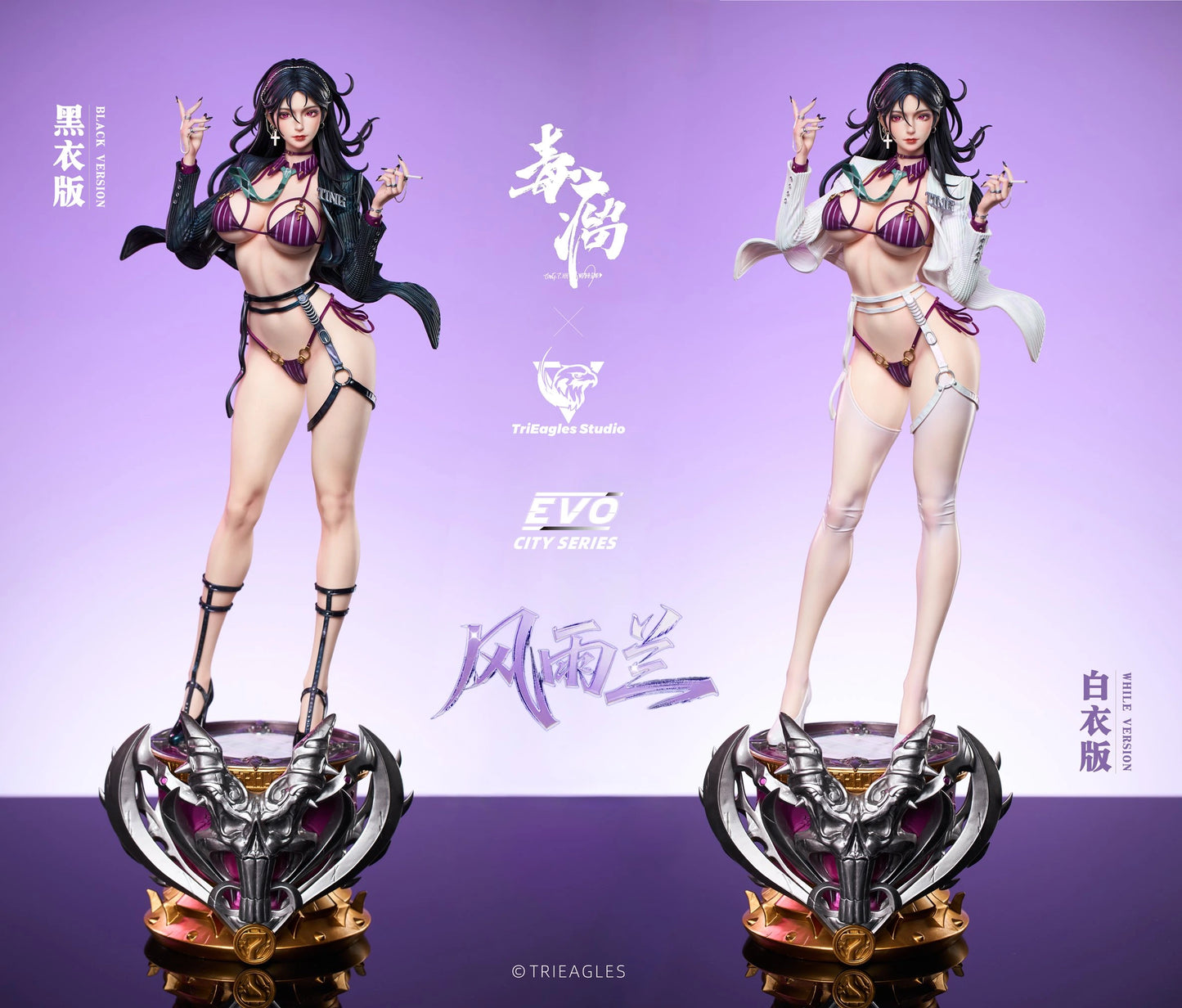 Preventa Resina Suit Thug Figura Original Series Trieagles (Licencia) Estudio