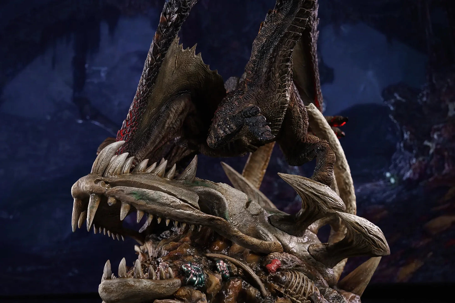 Preventa Resina Tigrex Figura Monster Hunter BlackFatalis Estudio
