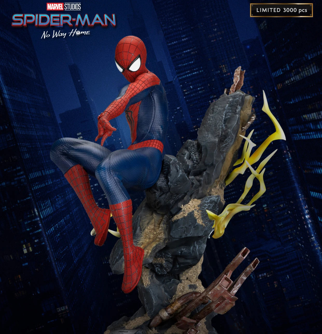 Preventa Resina Andrew Garfield Figura Spider-Man: sin camino a casa  Beast Kingdom (Licencia) Estudio