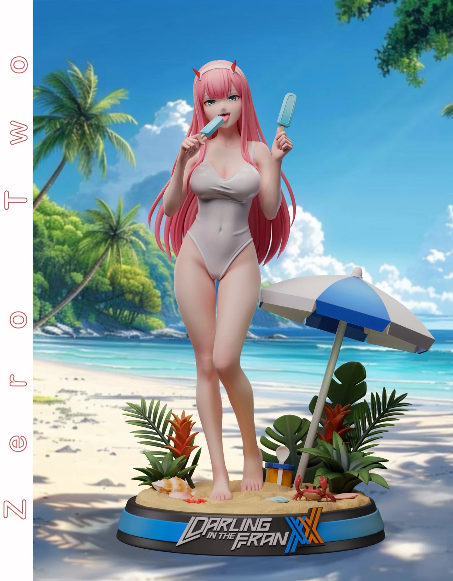 "Preventa Resina Zero Two Figura Darling in the Franxx  BGA Estudio"