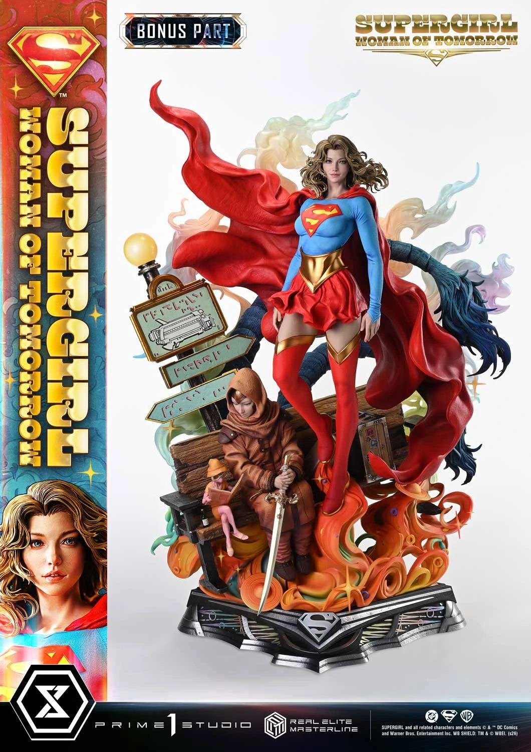 Preventa Resina Supergirl Figura SuperGirl 1/4 Prime 1 Estudio (Licencia)
