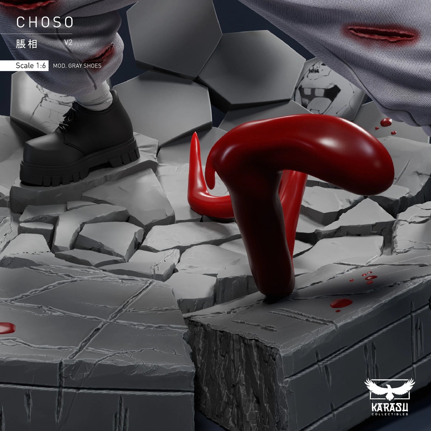 Preventa Resina Choso Kamo Figura Jujutsu Kaisen Karasu Collectibles Estudio