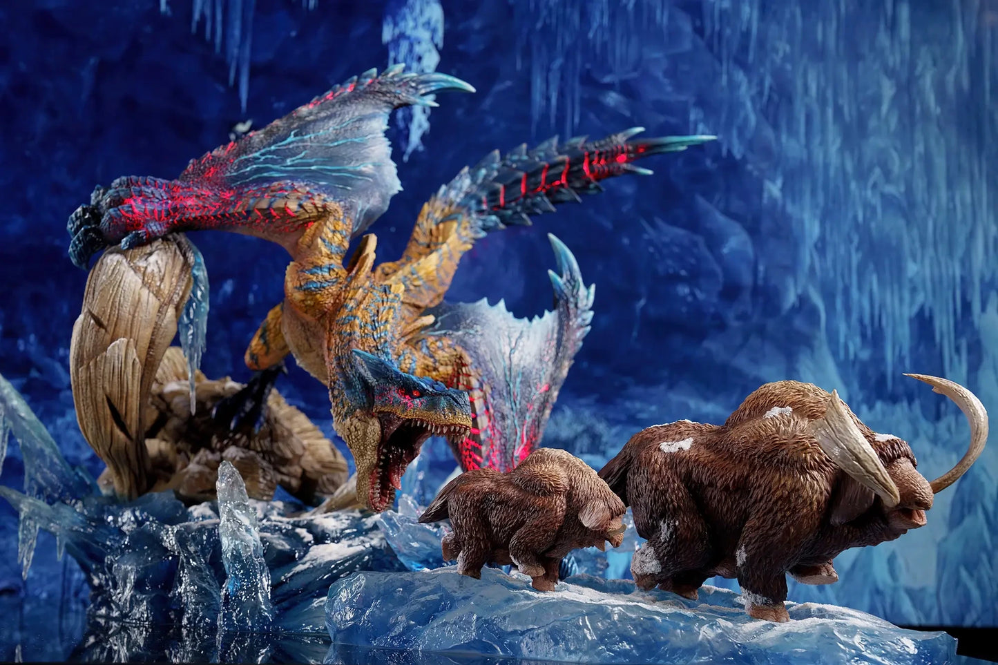 Preventa Resina Tigrex Figura Monster Hunter BlackFatalis Estudio
