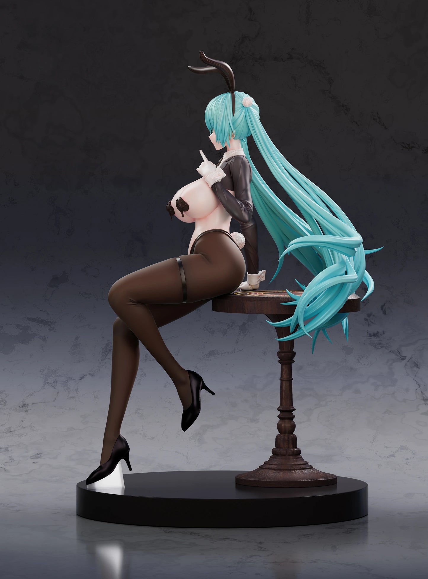 Preventa Resina Hatsume Miku Figura Vocaloid NTR Estudio