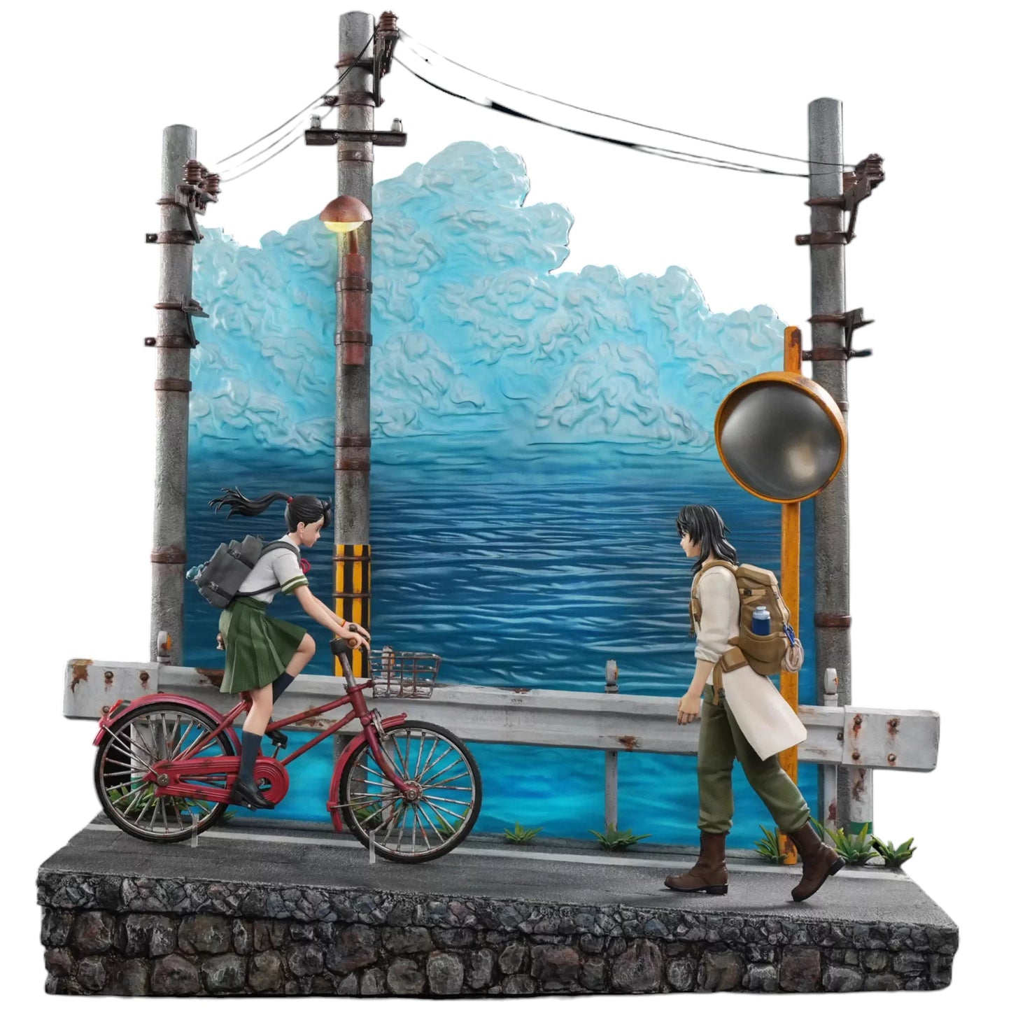 Preventa Resina Iwato Suzume & Souta Munakata Figura Suzume Shen Yin Estudio