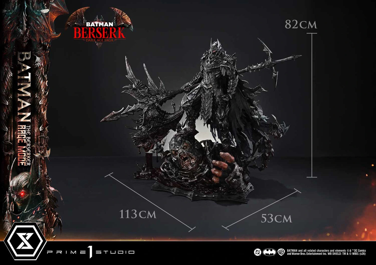 Preventa Resina Batman: The Berserker Rage Figura Batman Comics Prime 1 (Licencia) Estudio