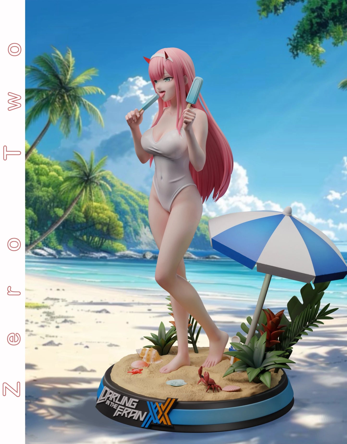 "Preventa Resina Zero Two Figura Darling in the Franxx  BGA Estudio"