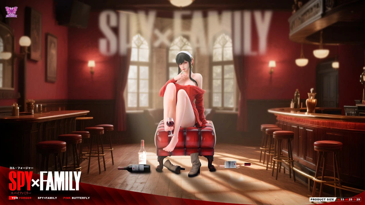 Preventa Resina Yor Forger Figura Spy x Family Pink Butterfly Estudio