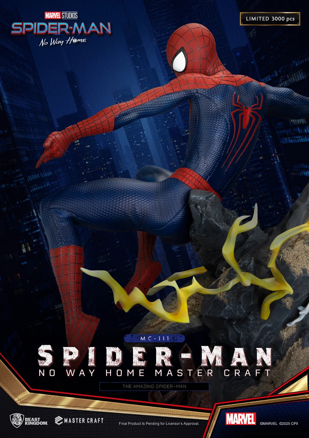 Preventa Resina Andrew Garfield Figura Spider-Man: sin camino a casa  Beast Kingdom (Licencia) Estudio