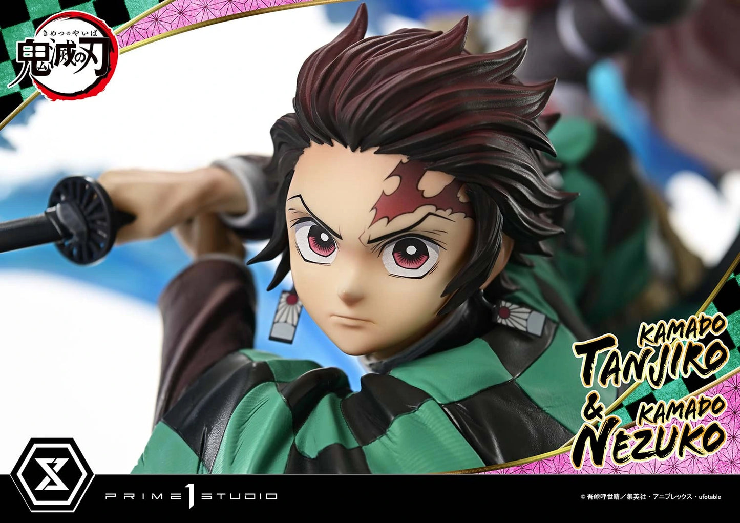 Preventa Resina Kadado Tanjiro & Kamado Nezuko Figura Demon Slayer Prime 1 (Licencia) Estudio