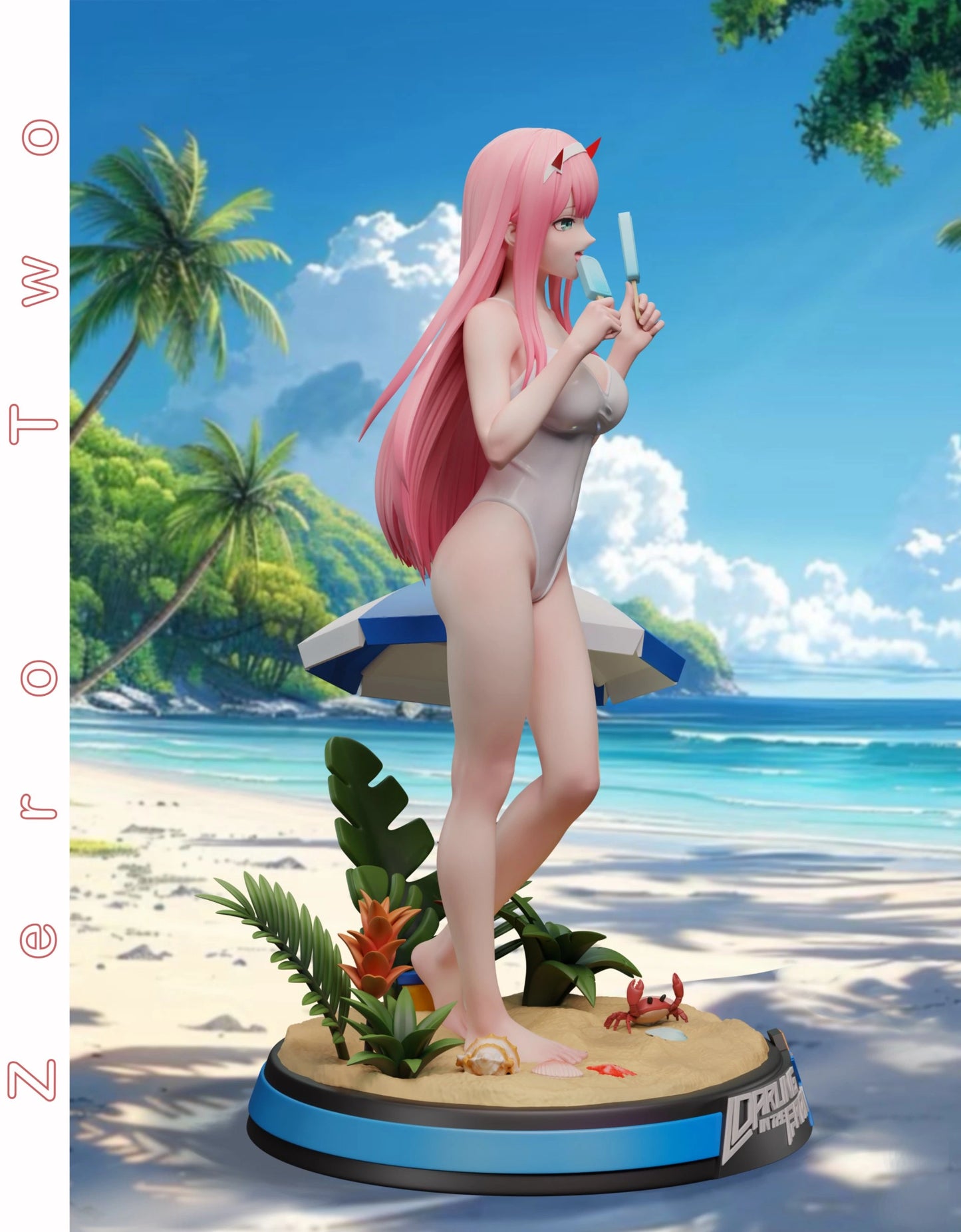"Preventa Resina Zero Two Figura Darling in the Franxx  BGA Estudio"
