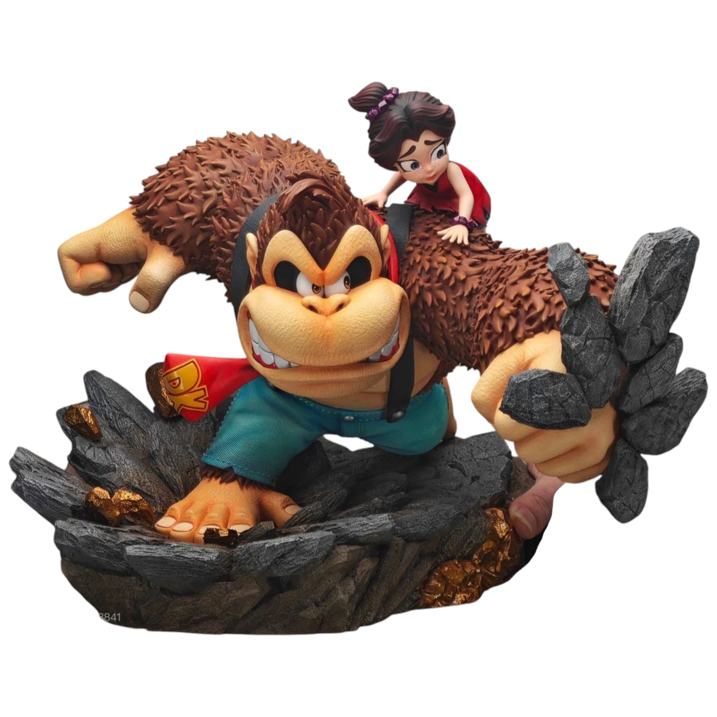 Preventa Resina Donkey Kong  Figura Donkey Kong Bananza Moreno Estudio