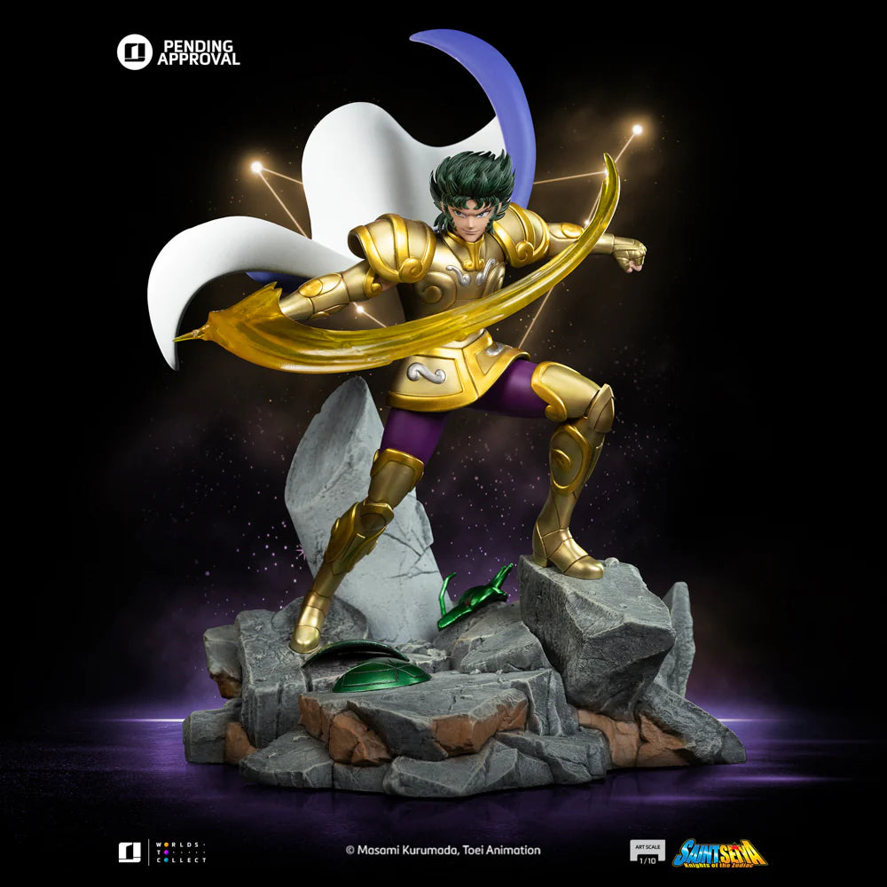 Preventa Resina Shura de Capricornio Figura Caballeros del Zodiako Iron (Licencia) Estudio