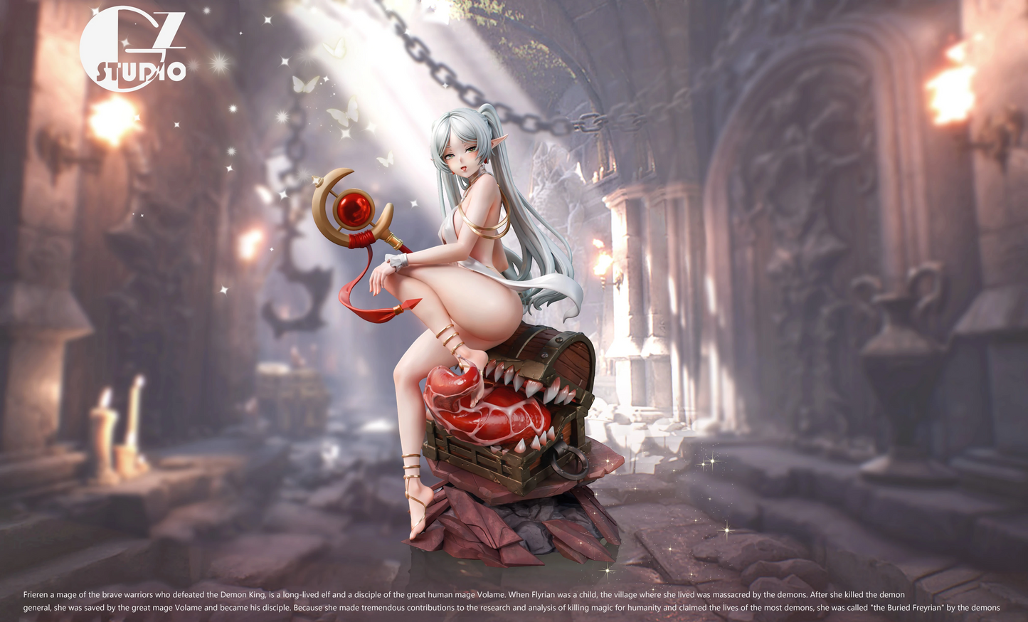 Preventa Resina Frieren Figura Frieren: Más allá del final del viaje GZ  Estudio