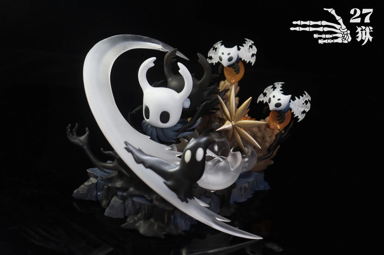 Preventa Resina The Knight vs The Collector Figura Hollow Knight 27Abyss  Estudio