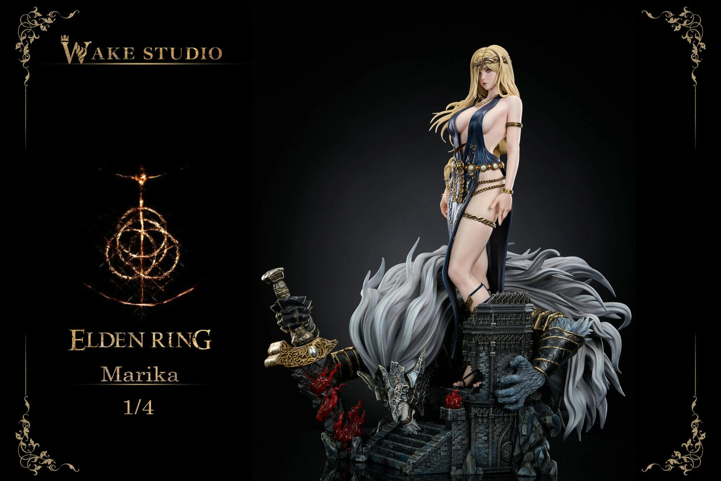 Preventa Resina Marika Figura Elden Ring Wake  Estudio