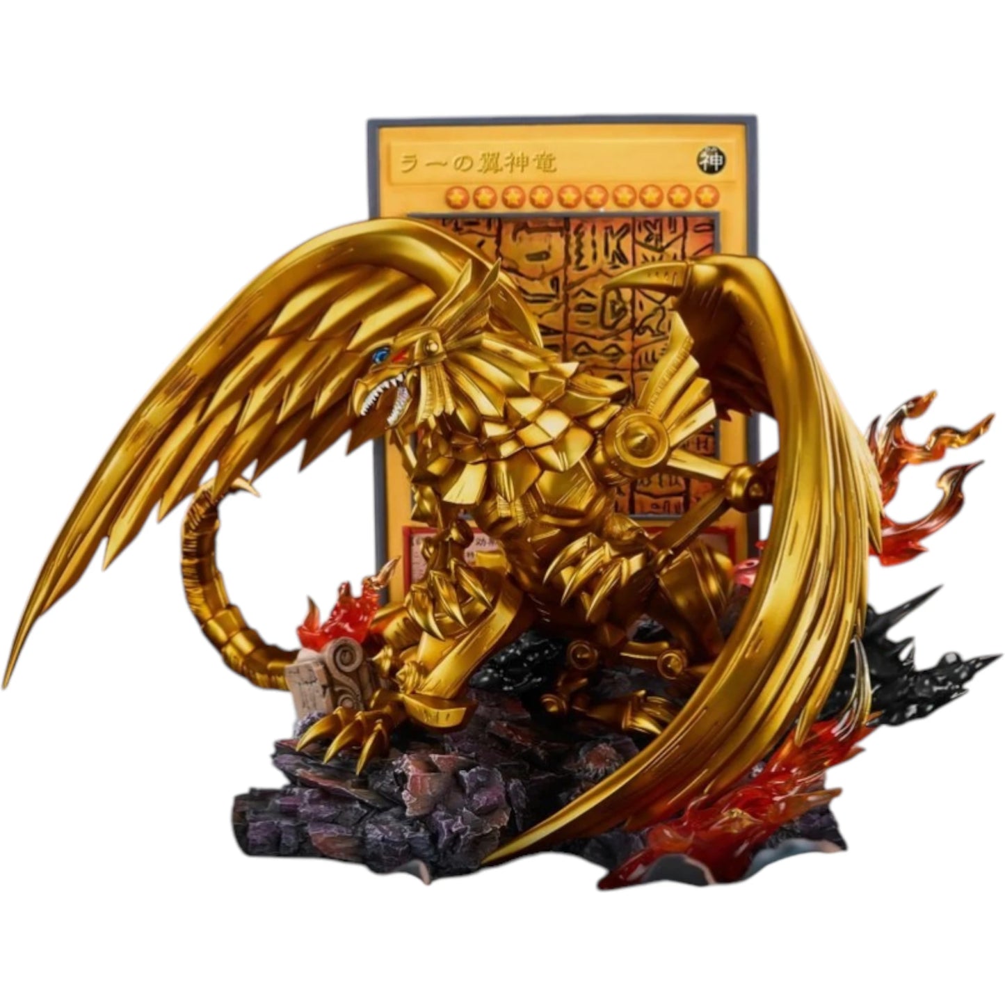 Preventa Resina Dragon Alado de Ra Figura Yu-Gi-Oh! WASP Estudio