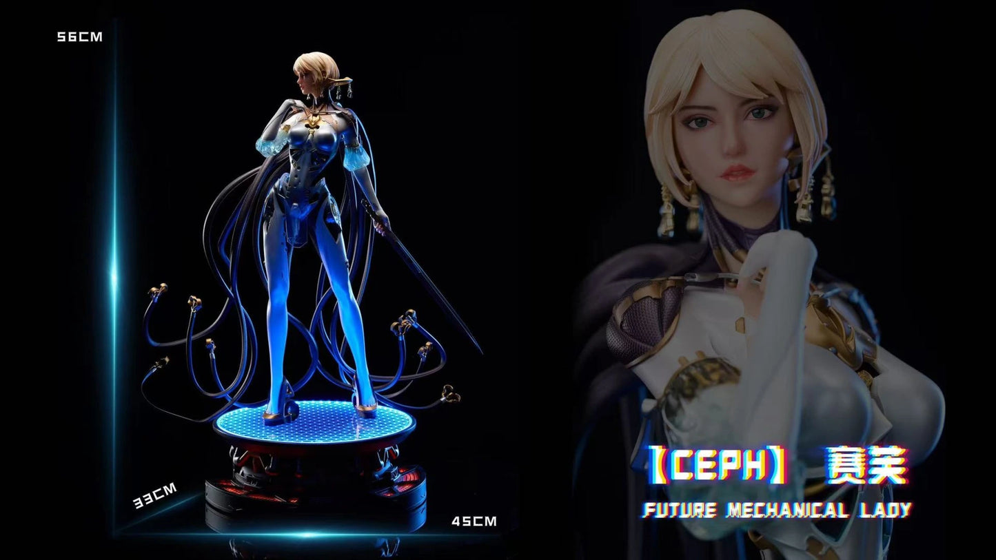 Preventa Resina Lady Mechanical Figura Original Series Yi Ci Fang & Polaris (Licencia) Estudio