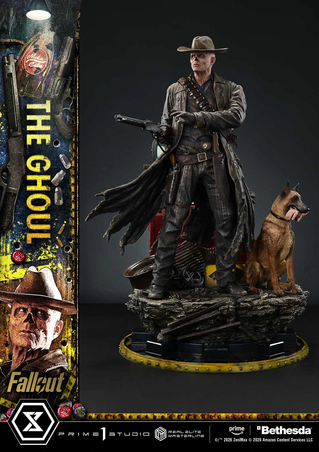 Preventa Resina The Ghoul Figura Fallout Prime 1 (Licencia) Estudio