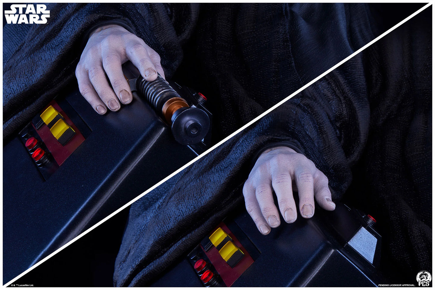 Preventa Resina Emperador Palpatine Figura Star Wars PCS (Licencia) Estudio